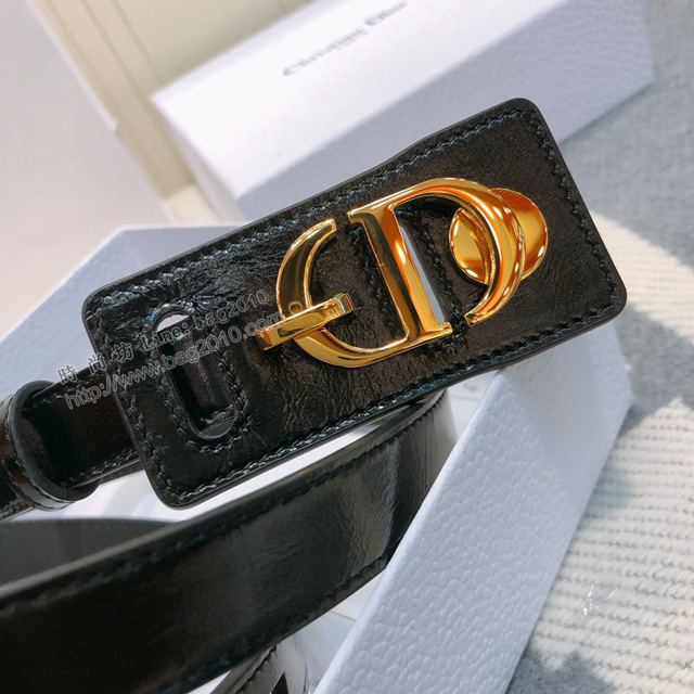 Dior皮帶 迪奧19秋冬新品 油蠟皮 Dior女士皮帶  xfp2134